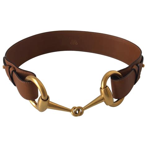 gucci gürtel cognac|gucci leather belt.